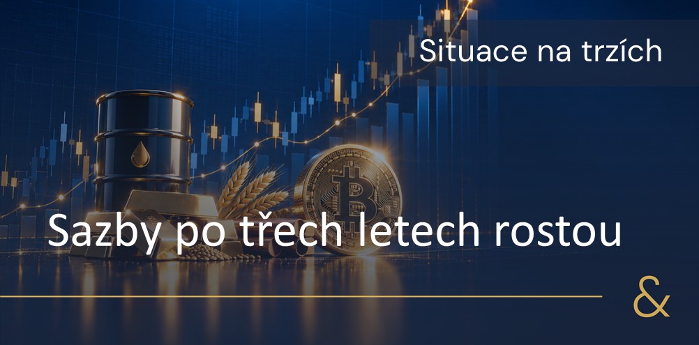 Sazby po třech letech rostou. Co to znamená pro akcie?